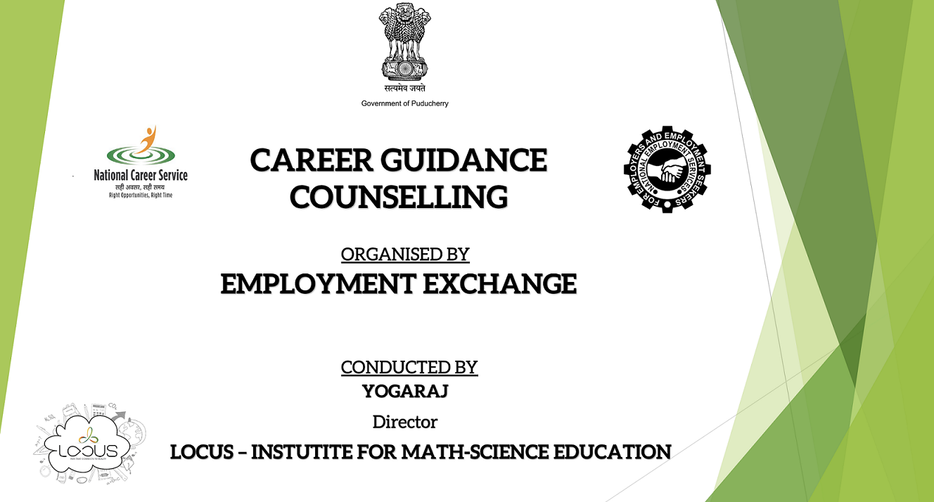 Career Guidance Webinar conducted on 2.12.2020