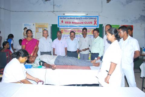 image of Blood Donation Camp held on 23rd October 2013 