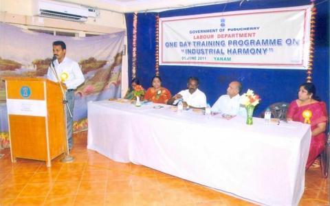 Image of 34th One Day Training Programme on Industrial Harmony at Yanam
